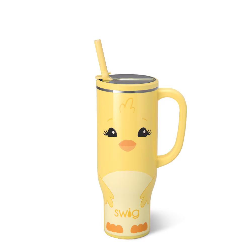Easter Bunny or Spring Chick Swig Life Leak Proof To-Go Tumbler 30 oz