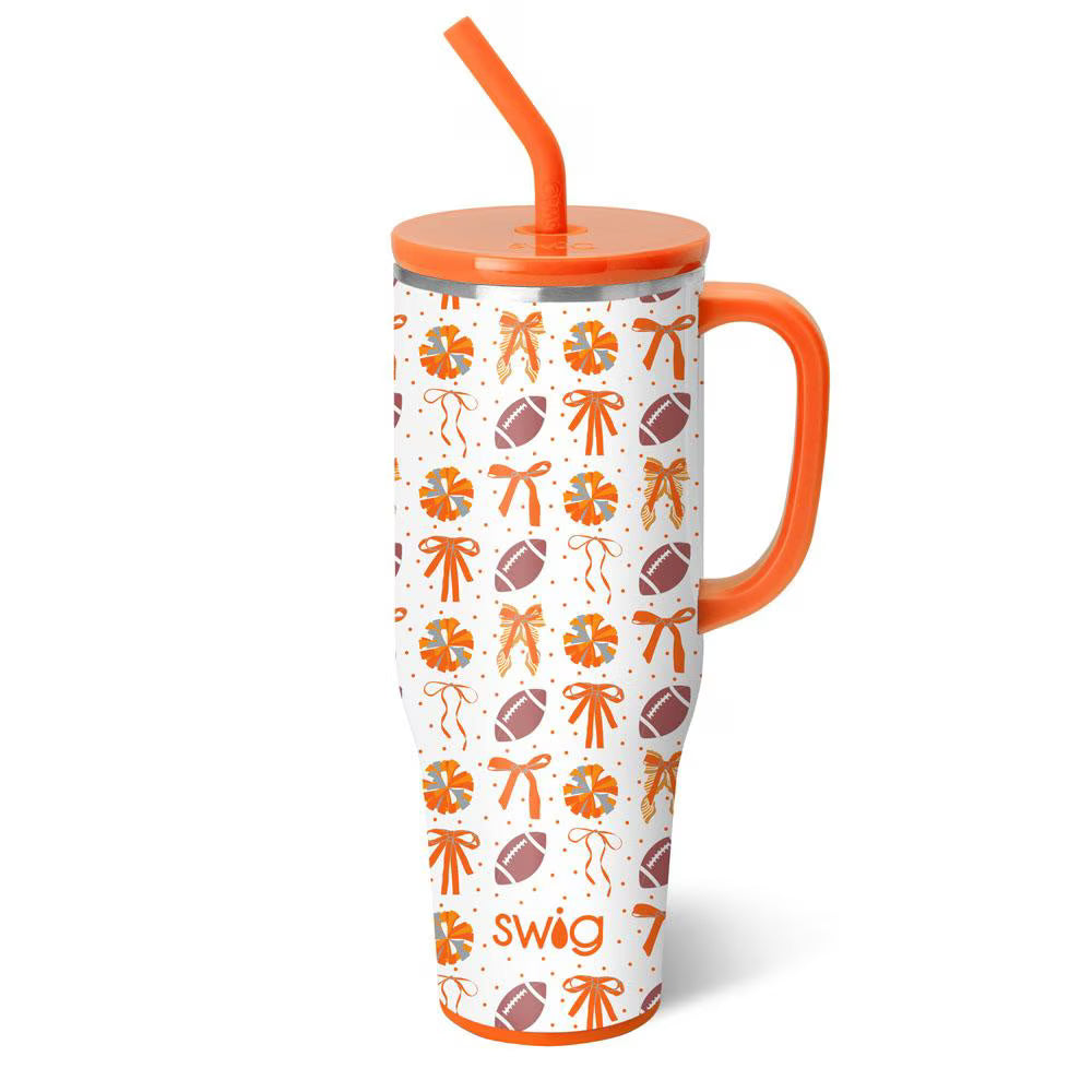 We got spirit Mega Mug Orange 40 oz