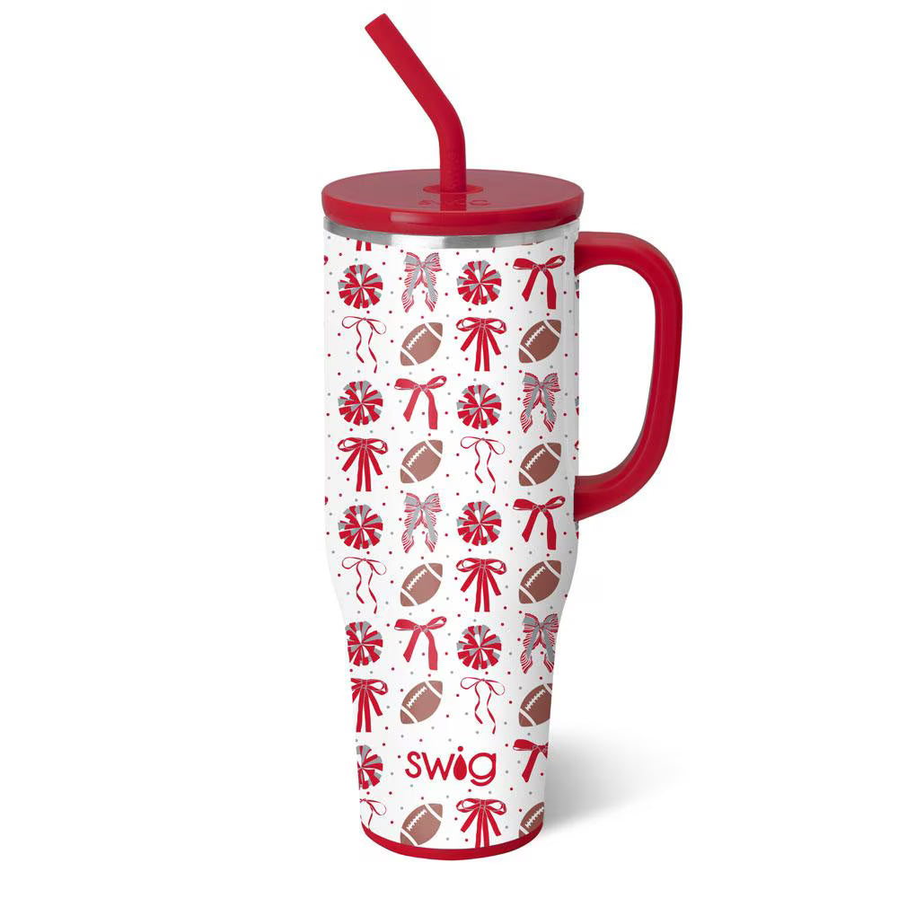 We got spirit Mega Mug RED 40 oz