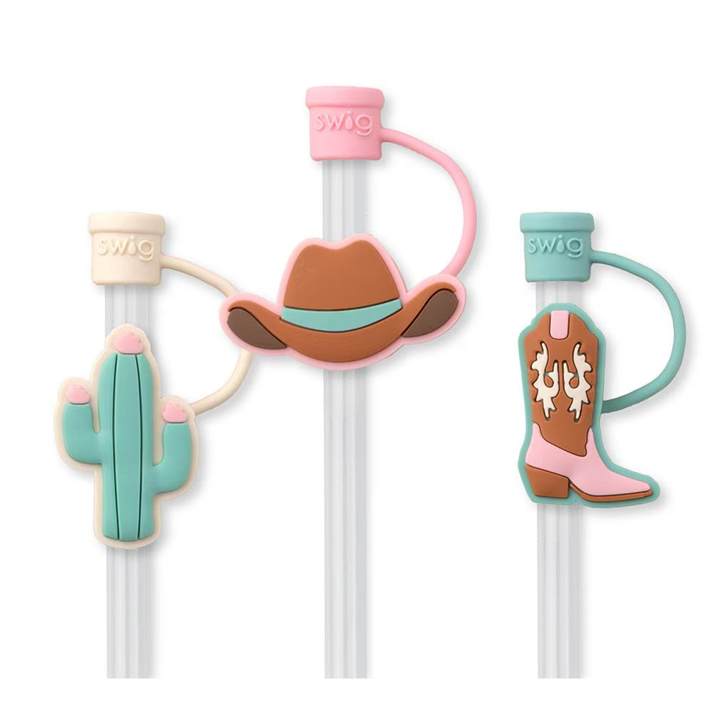 Swig Life Giddy Up Straw Topper Set