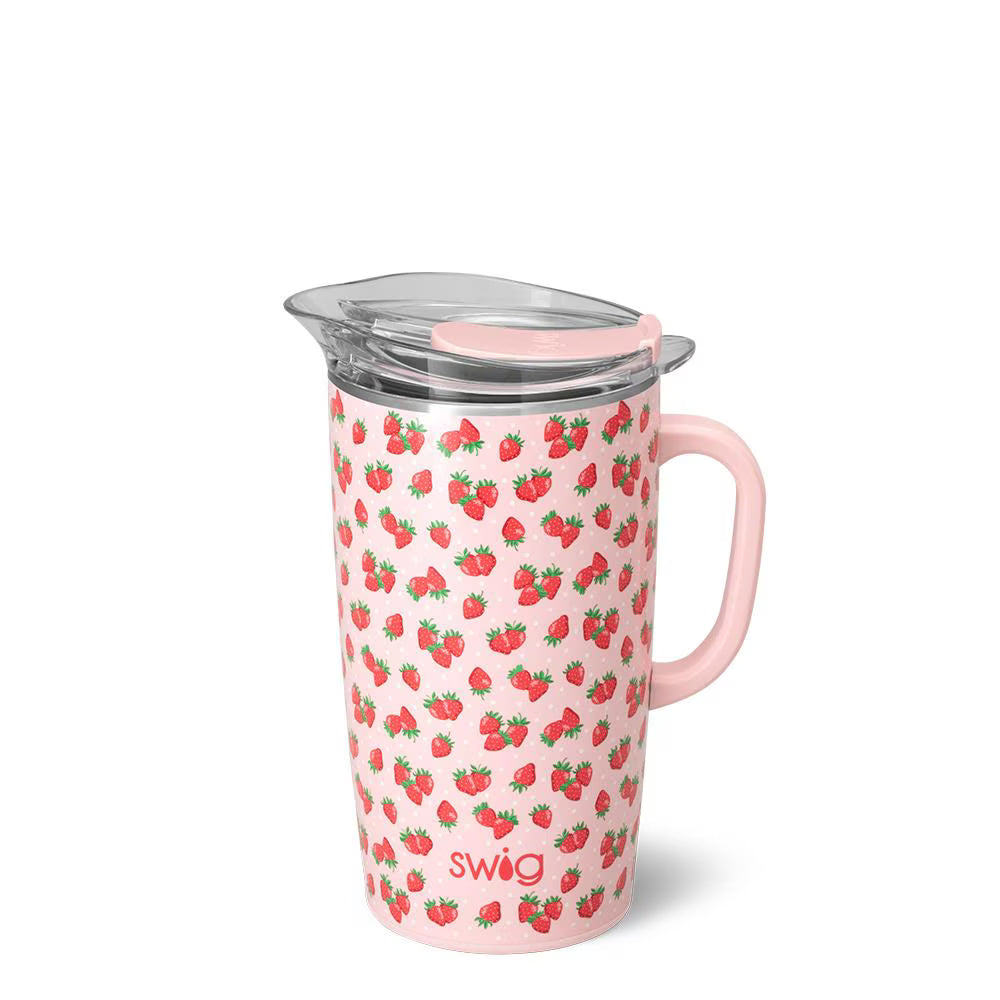 Swig Life Party Pitcher 64 OZ Strawberry Shortcake or Shimmer Ballet