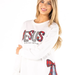 Simply Southern Bowtastic Bow Graphic Crew Sweater - The Bronze Butterfly