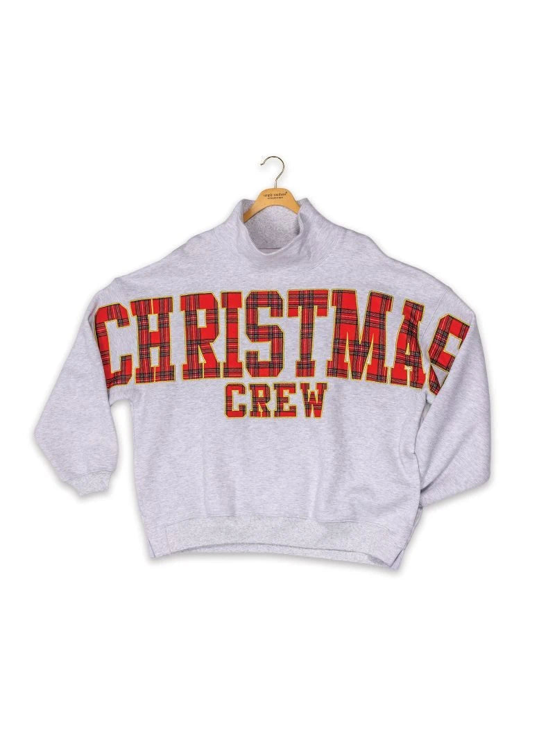 Simply Southern Christmas Crew Mock Neck Sweatshirt - The Bronze Butterfly