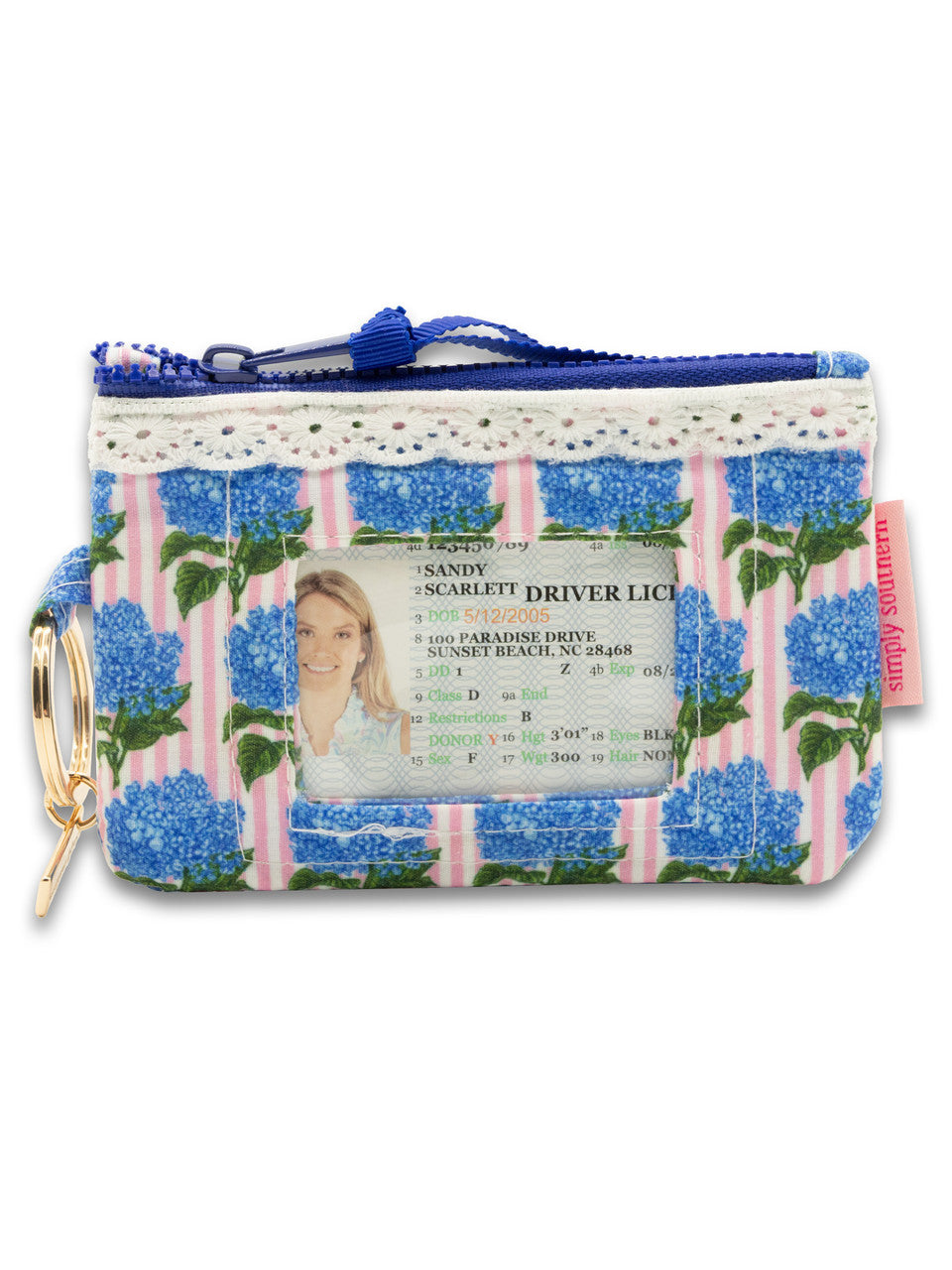 Simply Southern Lace ID Wallets | Card Wallet with Wrist Strap HDYPNK