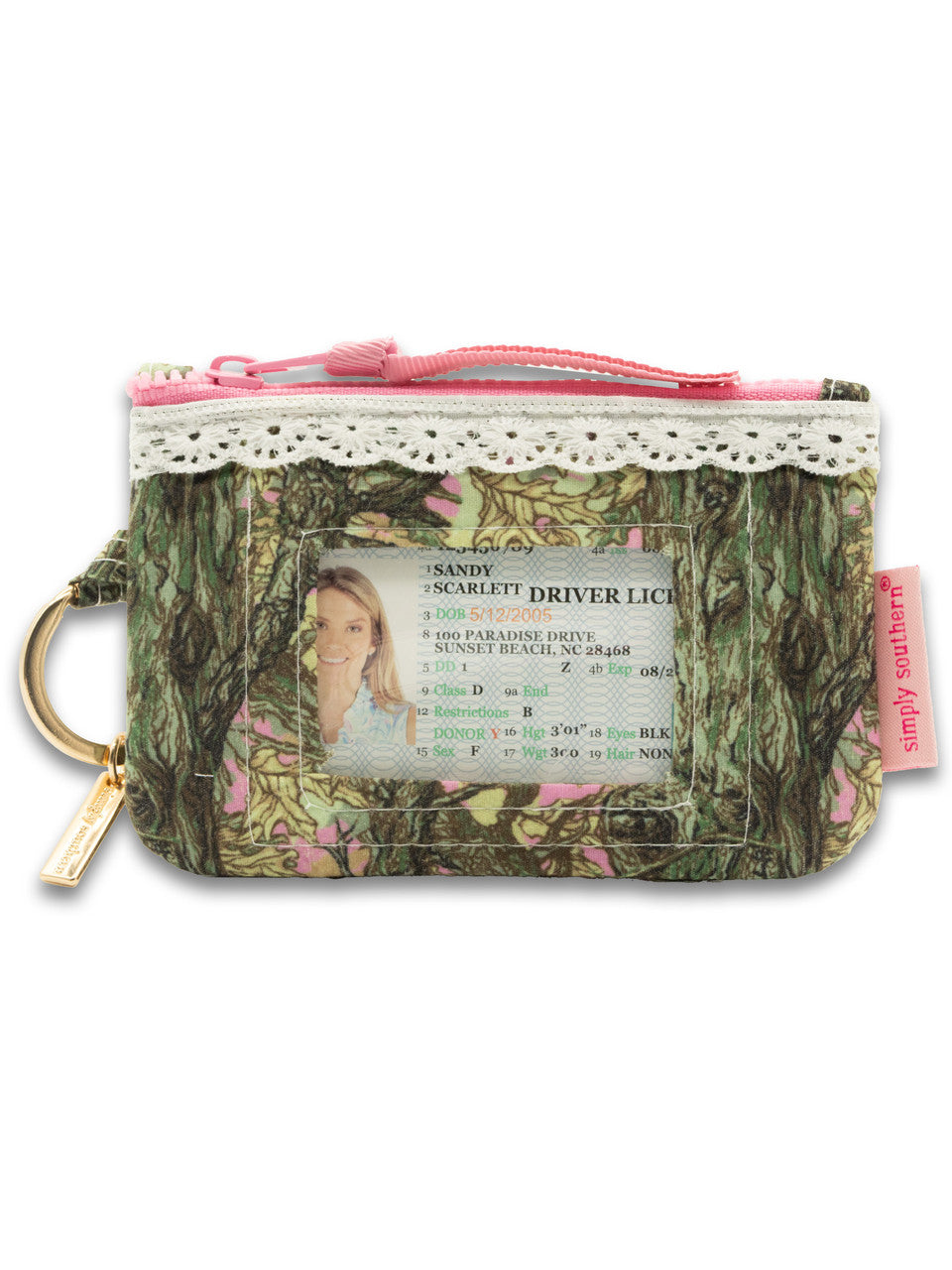 Simply Southern Lace ID Wallets | Card Wallet with Wrist Strap PNKCAMO