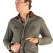 Simply Southern Men's Plaid Lined Jacket in Olive - The Bronze Butterfly