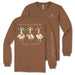 Simply Southern Silly Goose Long Sleeve Tee - Chestnut - The Bronze Butterfly