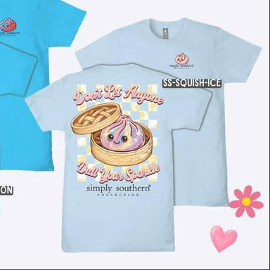 Simply Southern Squishy Dumpling Tee | Ice | Youth - The Bronze Butterfly