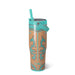 Swig Boot Scootin' Turquoise 30oz To-Go Tumbler | Bronze Butterfly