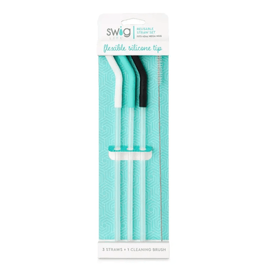 Reusable Straw Set (40oz Mega Mug) - The Bronze Butterfly