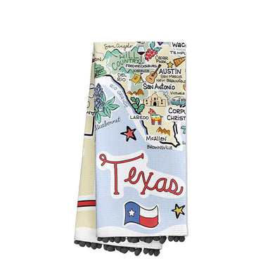 Swig State Tea Towel - Texas - The Bronze Butterfly