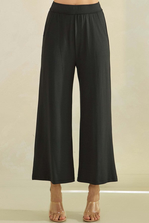 Women's Ultra-Soft Cropped Lounge Pants - The Bronze Butterfly
