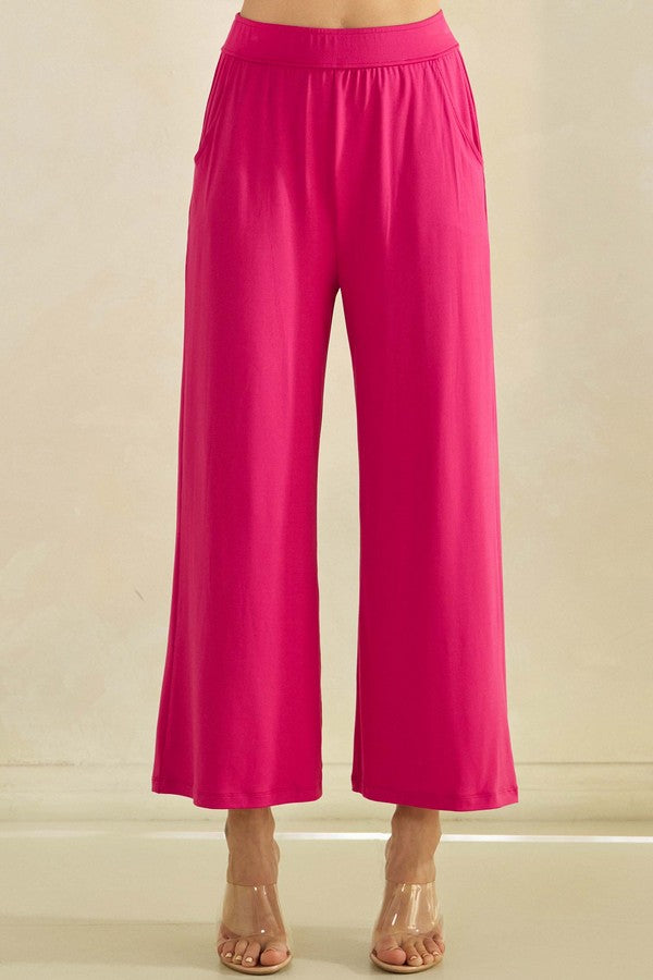 Women's Ultra-Soft Cropped Lounge Pants - The Bronze Butterfly