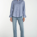 Adjustable Sleeve Button Front Woven Top - The Bronze Butterfly