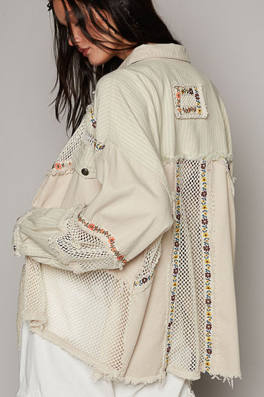 After Hours Balloon Sleeve Shacket - The Bronze Butterfly