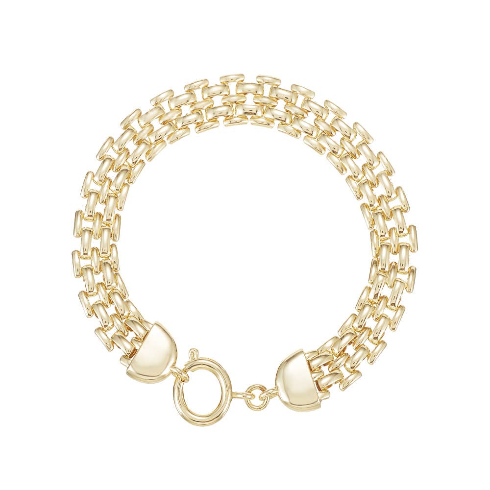 Allure Layering Bracelet in Gold - The Bronze Butterfly