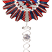 Animated Patriotic - Mini Set Wind Spinner - The Bronze Butterfly