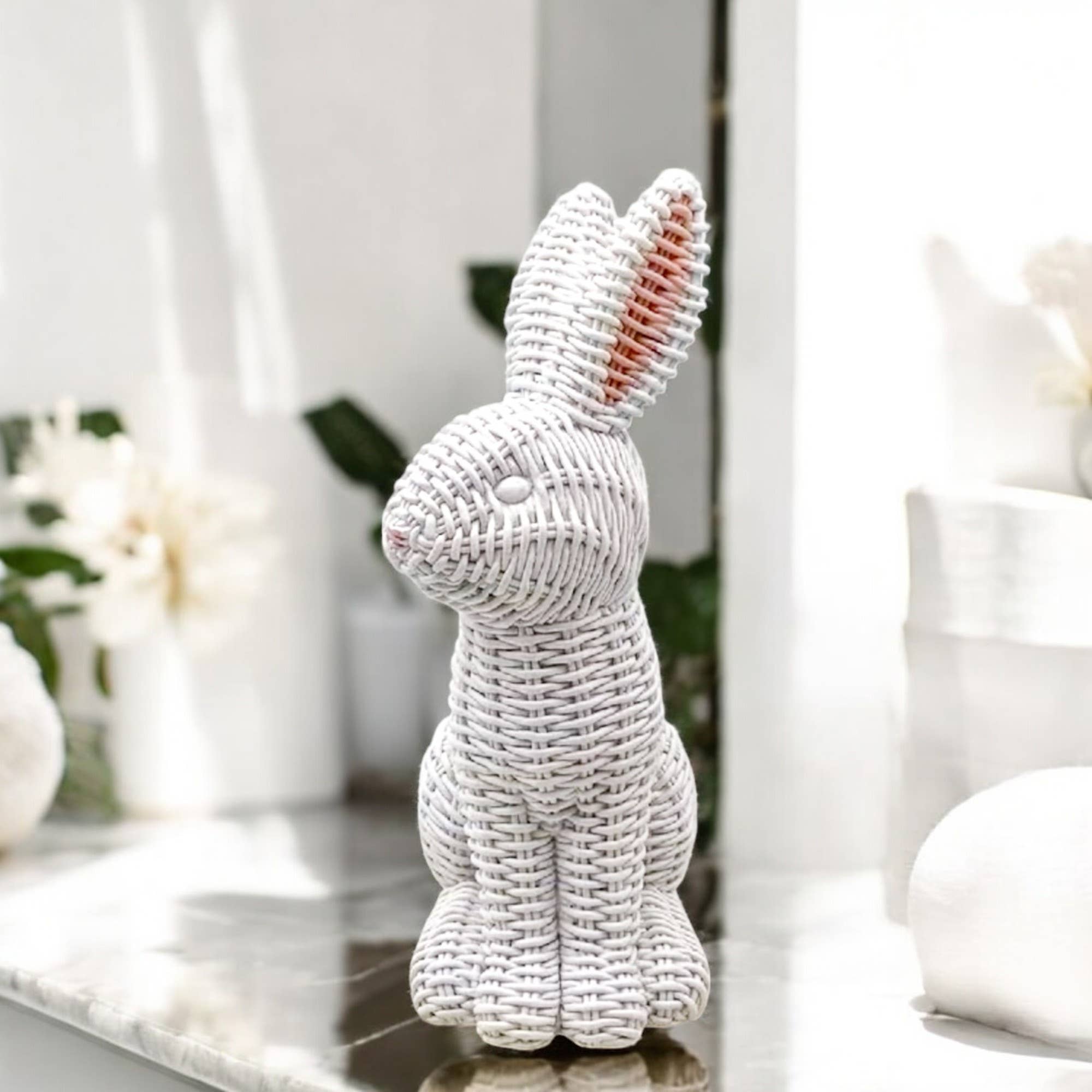 Basket Weave Bunny - The Bronze Butterfly