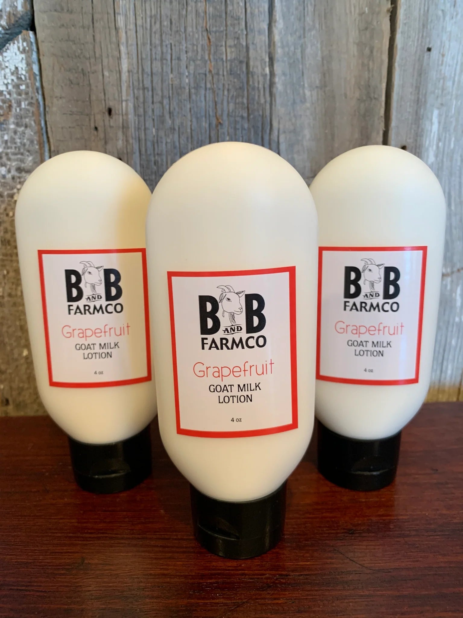 B&B Lotion Grapefruit 4 oz - The Bronze Butterfly