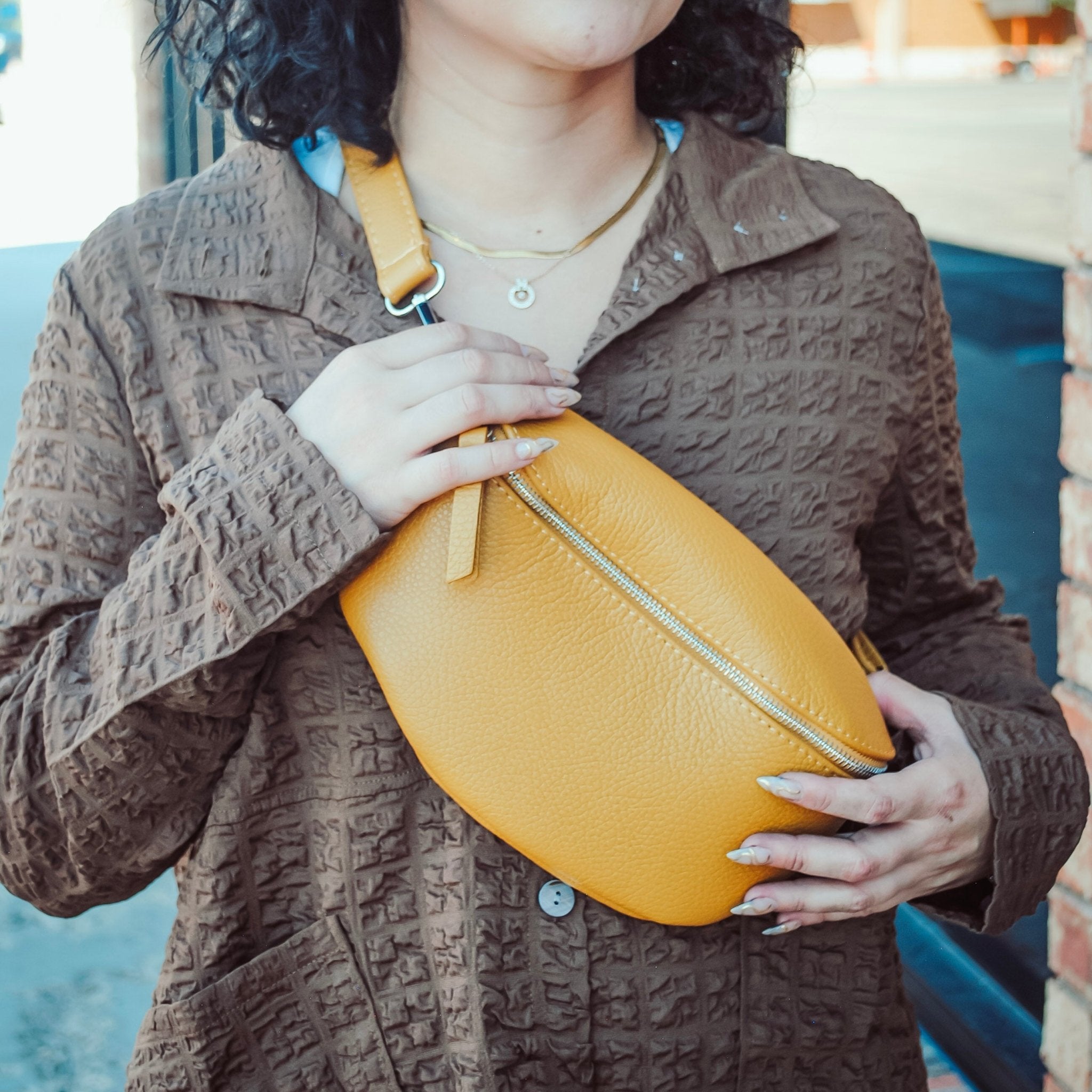 BC SOL LEATHER BAG - The Bronze Butterfly