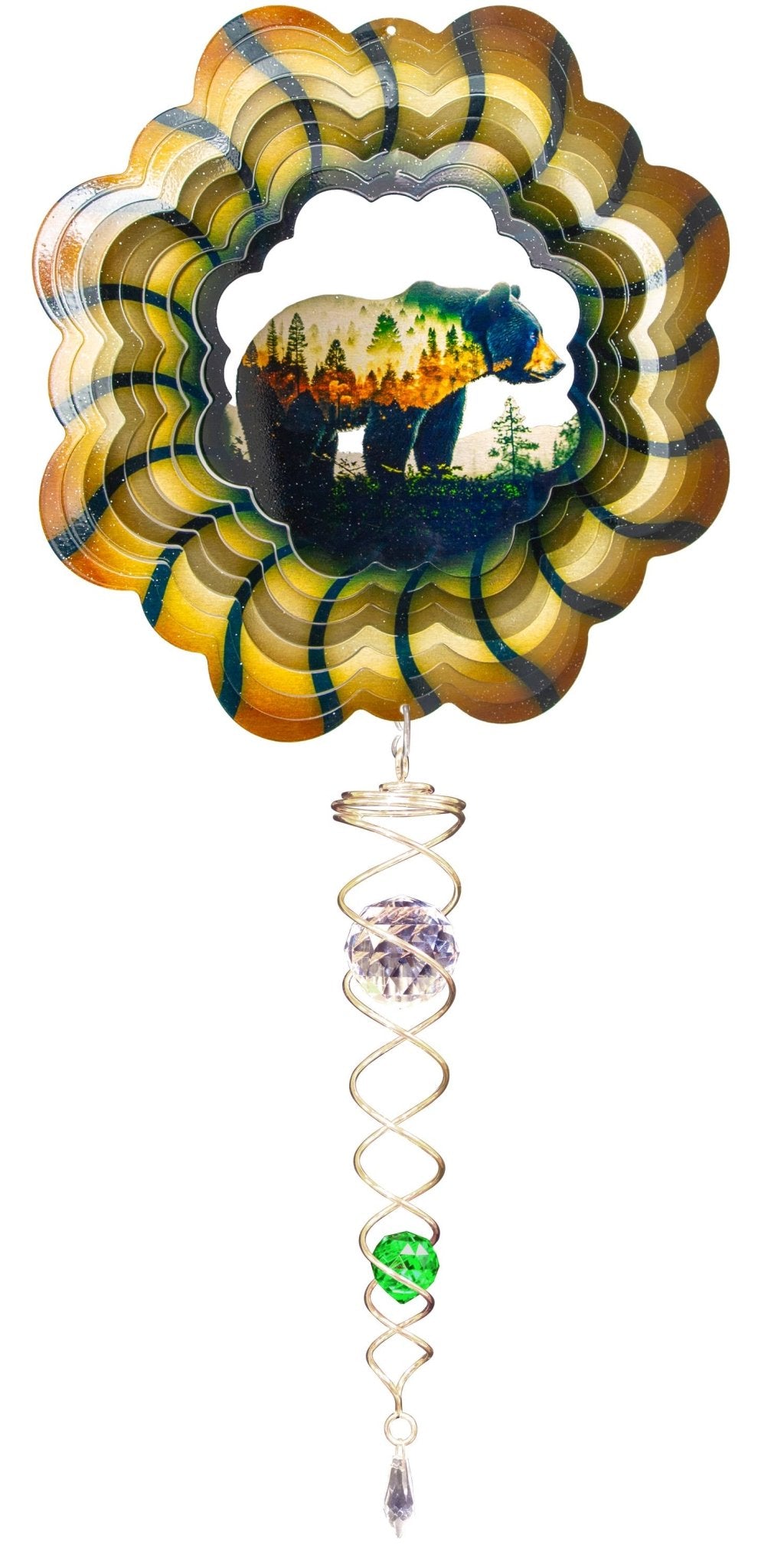 Bear - Mini Set Wind Spinner - The Bronze Butterfly