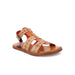 Bedstu Flat Buckled Sandals - Sue Cafe Latte Rustic - The Bronze Butterfly