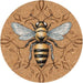 Bee Cork Trivet - The Bronze Butterfly