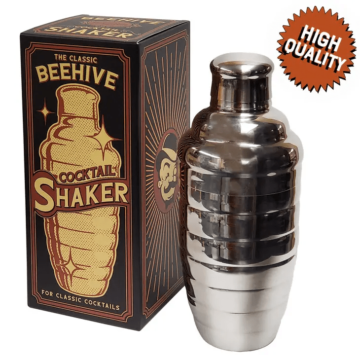 Beehive Cocktail Shaker - The Bronze Butterfly