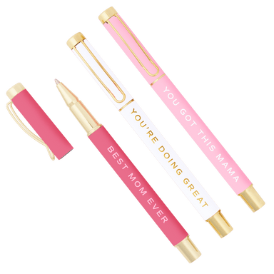 Best Mom Ever Metal Pen Set - Mother's Day Gifts - The Bronze Butterfly