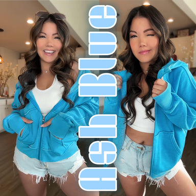 Bestie Full Zip Hoodie - JadyK - The Bronze Butterfly