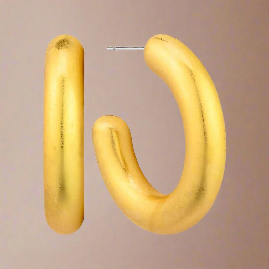 Betty Light Hollow Hoop - The Bronze Butterfly