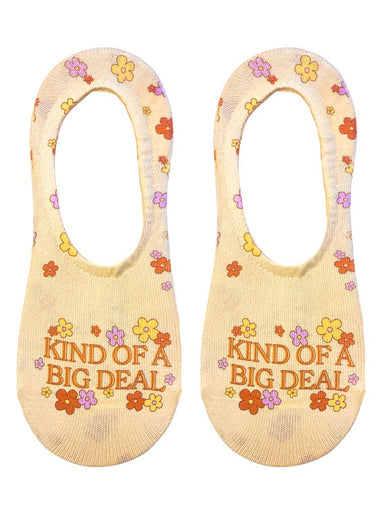 Big Deal Liner Socks - The Bronze Butterfly