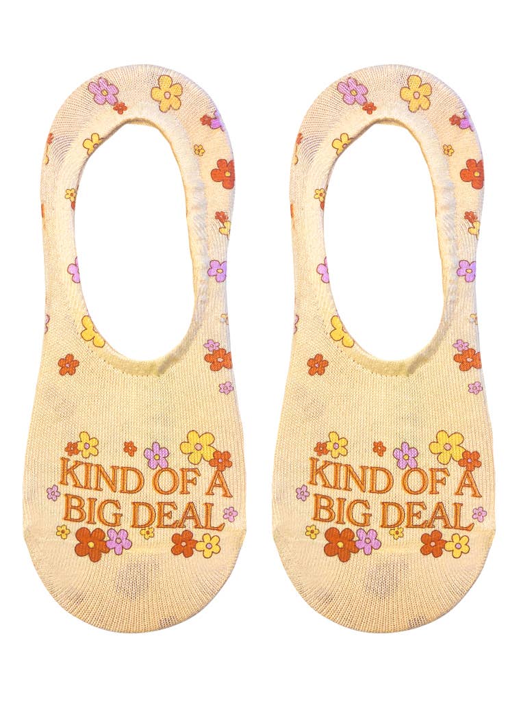 Big Deal Liner Socks - The Bronze Butterfly