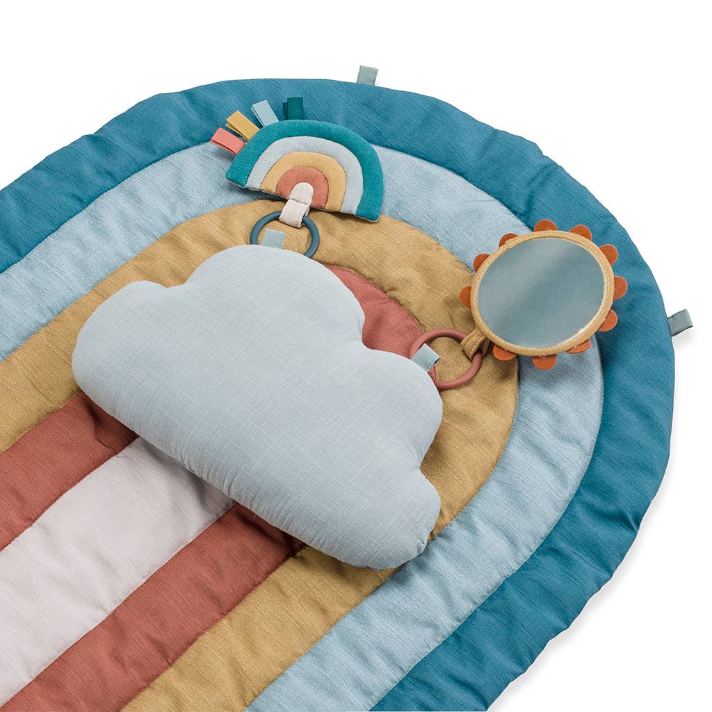 Bitzy Bespoke Ritzy Tummy Time™ Rainbow Play Mat - The Bronze Butterfly