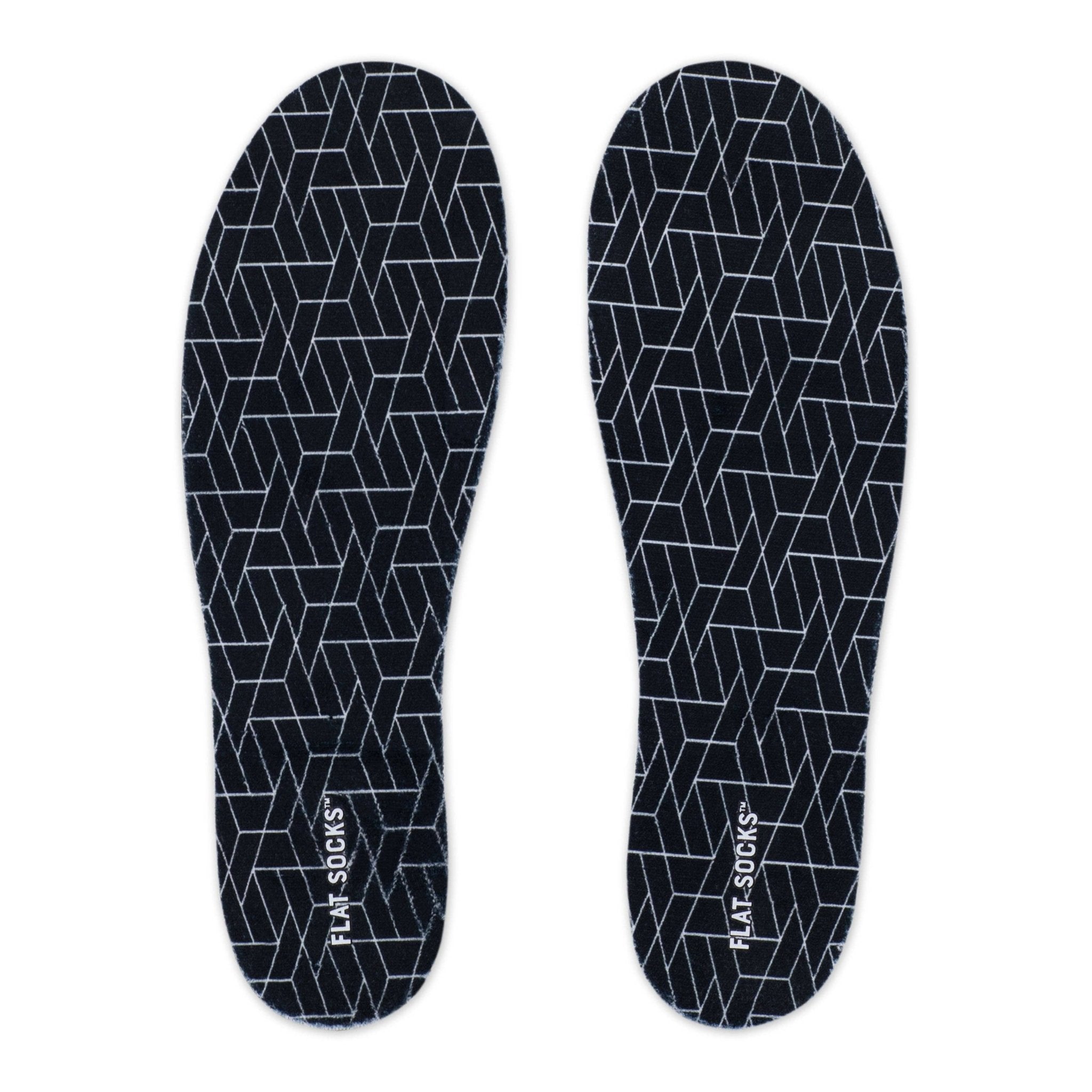 Black FLAT SOCKS - The Bronze Butterfly