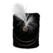 BLACK NUTCRACKER HAT TREE TOPPER - The Bronze Butterfly