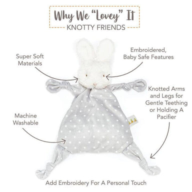 Bloom Bunny Knotty Friend - The Bronze Butterfly