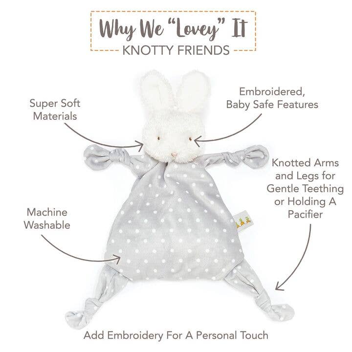 Bloom Bunny Knotty Friend - The Bronze Butterfly