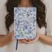 Blue Delft Notes Journal - The Bronze Butterfly
