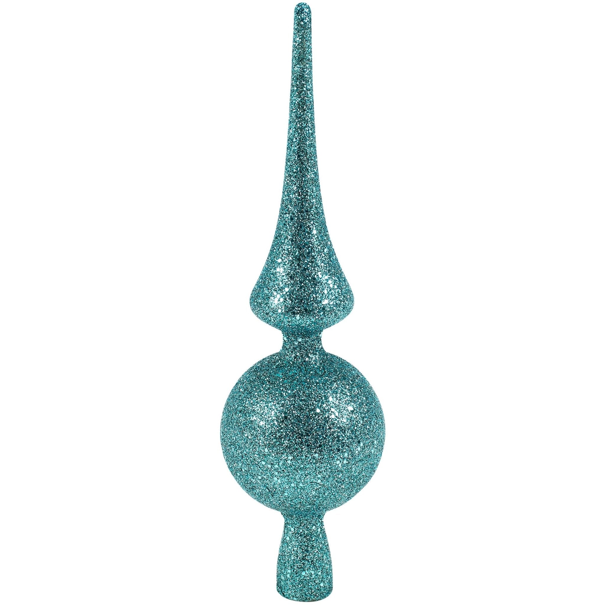 Blue Glitter Tree Topper - The Bronze Butterfly