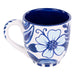 Blue & White Flower Mug - The Bronze Butterfly