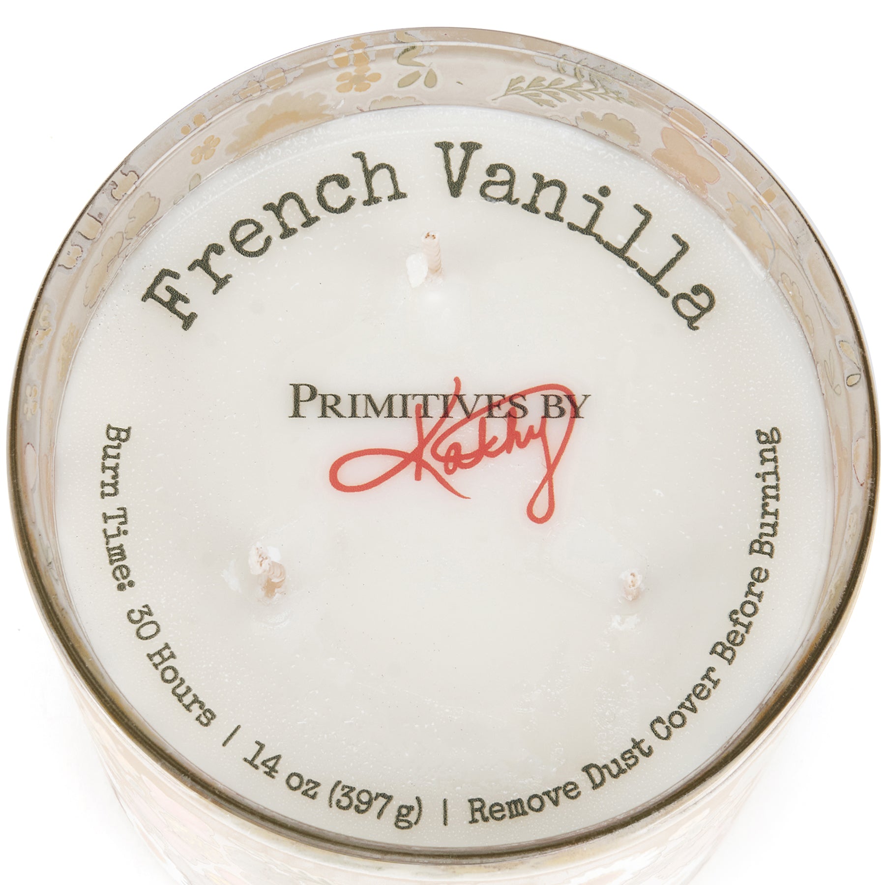 Botanical candle by Primitive by Kathy - The Bronze Butterfly