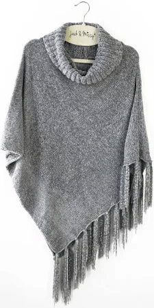 Britt's Knits Beyond Soft Chenille Poncho - The Bronze Butterfly