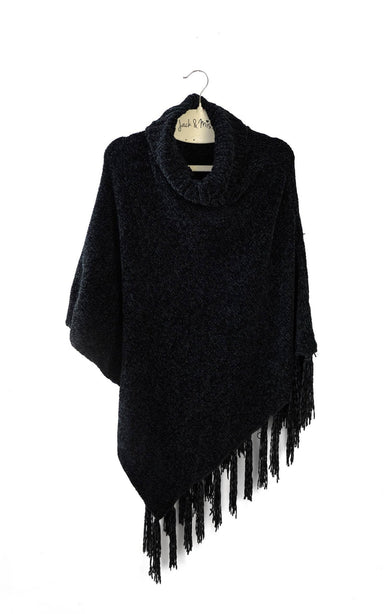 Britt's Knits Beyond Soft Chenille Poncho - The Bronze Butterfly