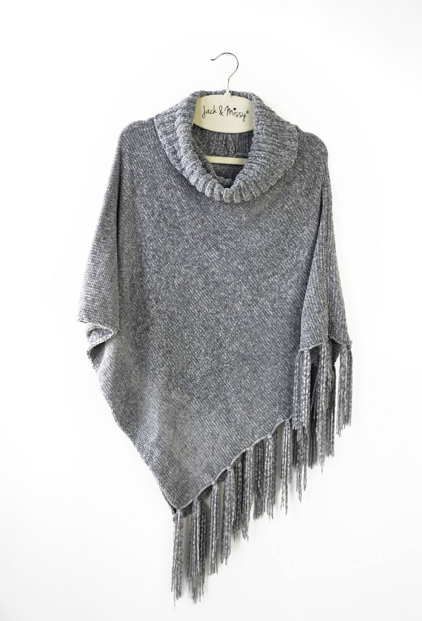 Britt's Knits Beyond Soft Chenille Poncho - The Bronze Butterfly