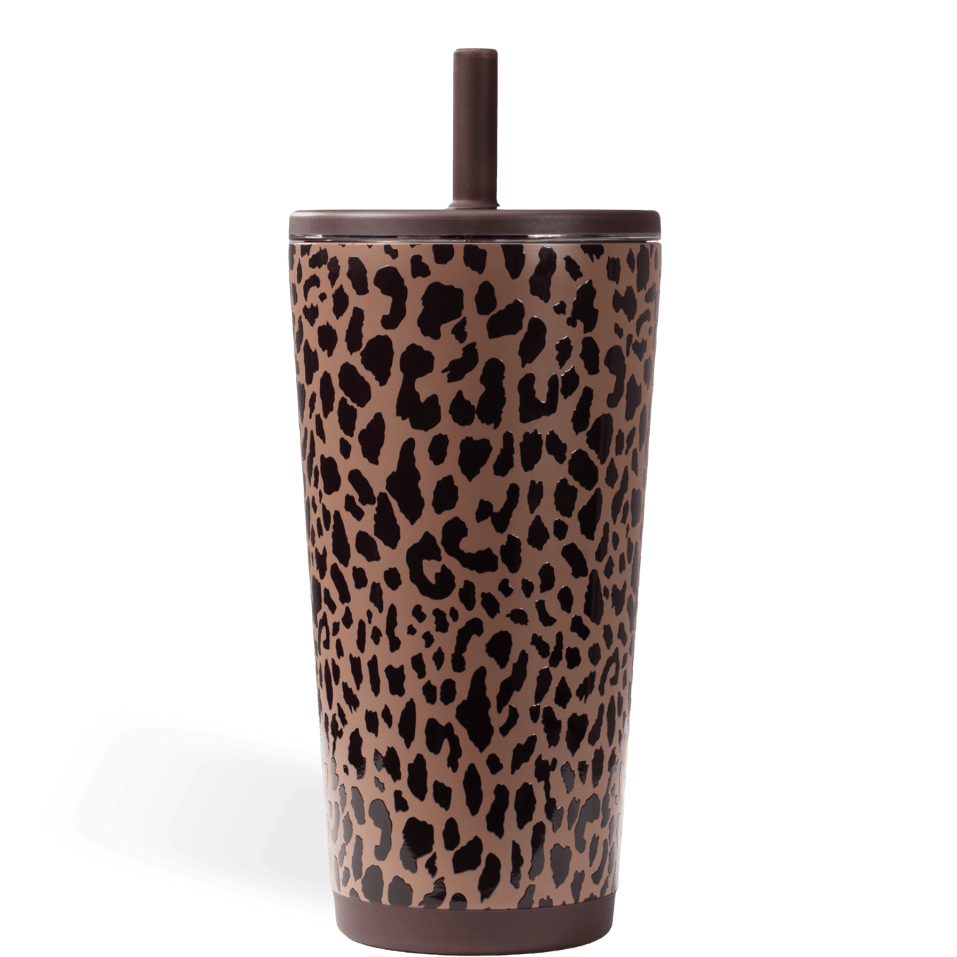 Brown Leopard HydroJug 20oz Everyday Tumbler - The Bronze Butterfly