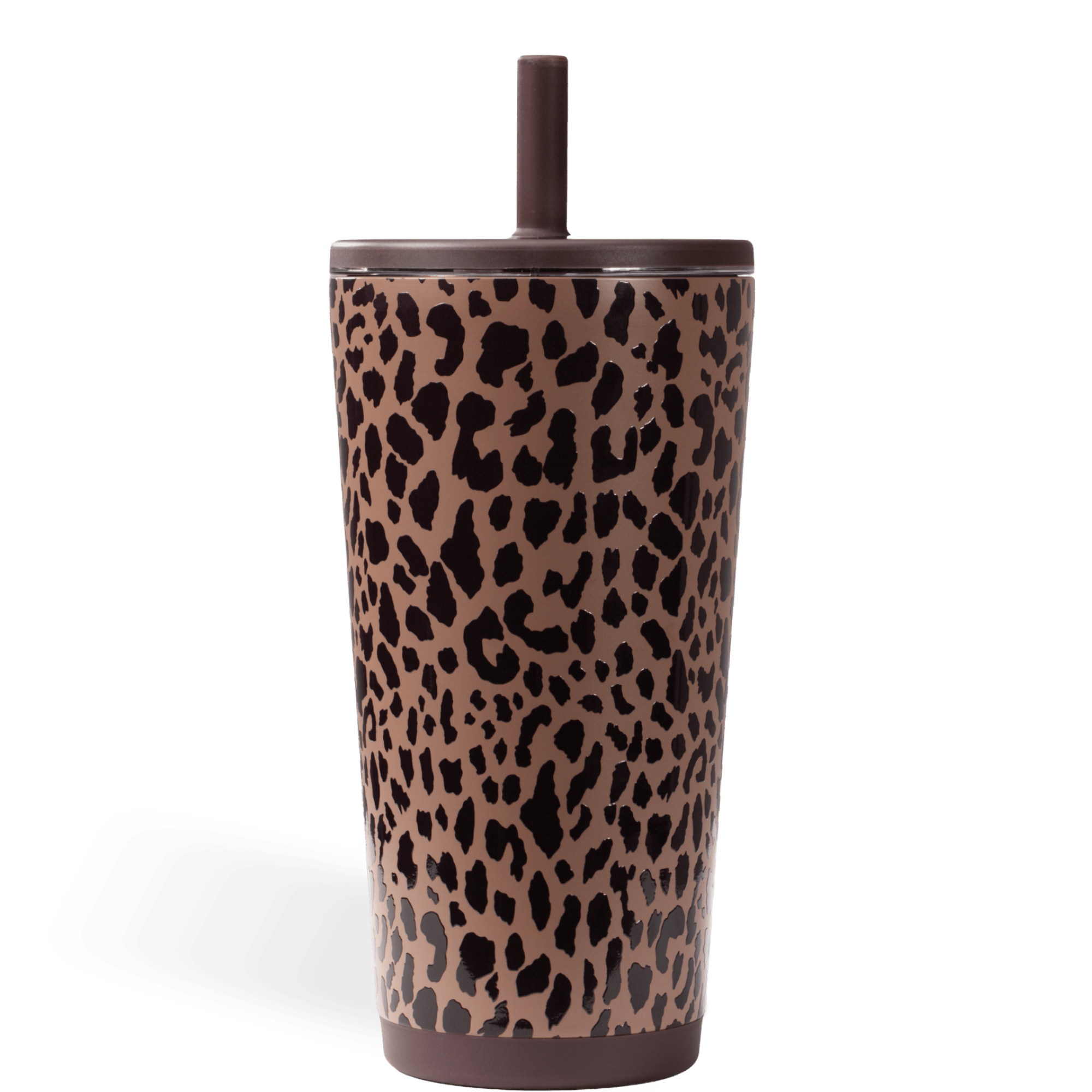 Brown Leopard HydroJug 20oz Everyday Tumbler - The Bronze Butterfly