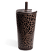 Brown Leopard HydroJug 20oz Everyday Tumbler - The Bronze Butterfly