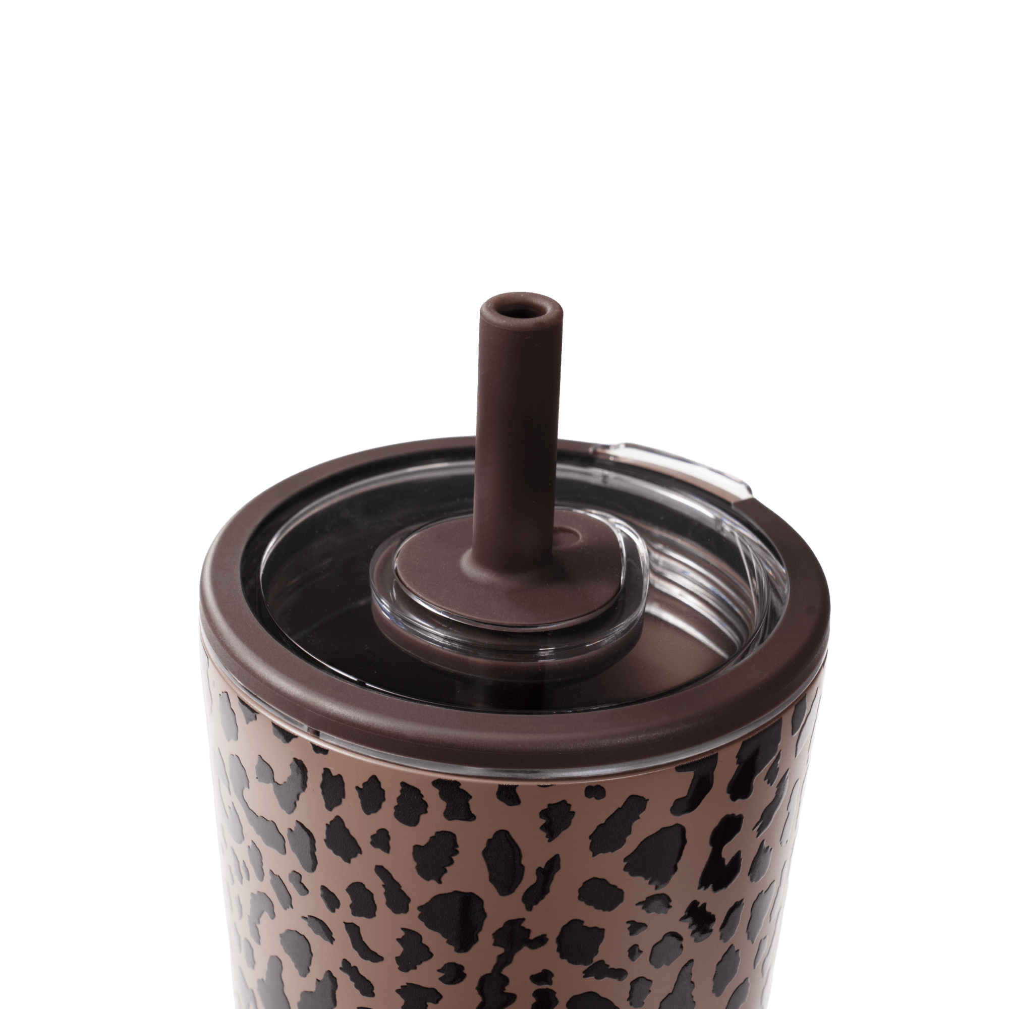 Brown Leopard HydroJug 20oz Everyday Tumbler - The Bronze Butterfly