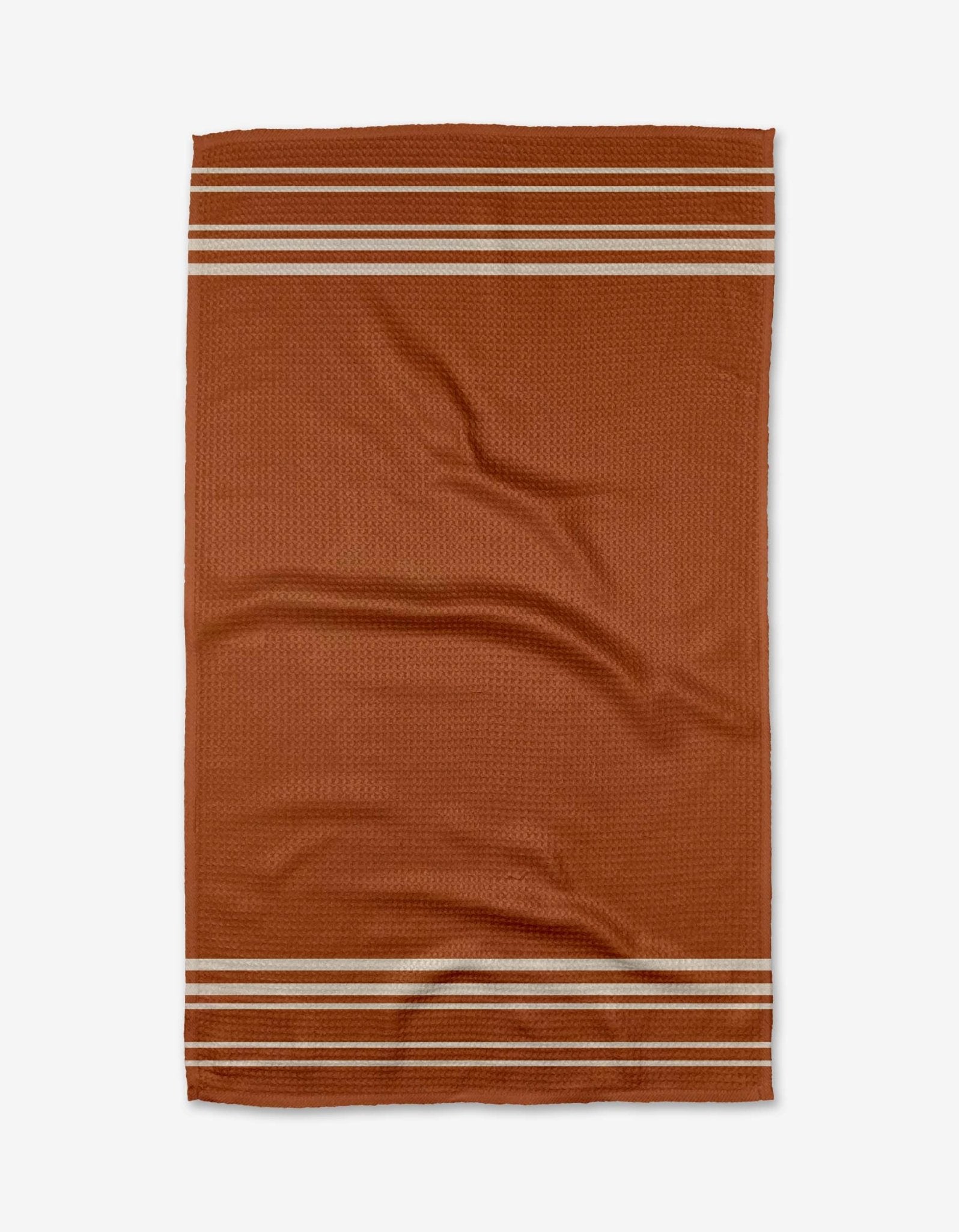 Burnt Orange Fall Tea Towel - The Bronze Butterfly